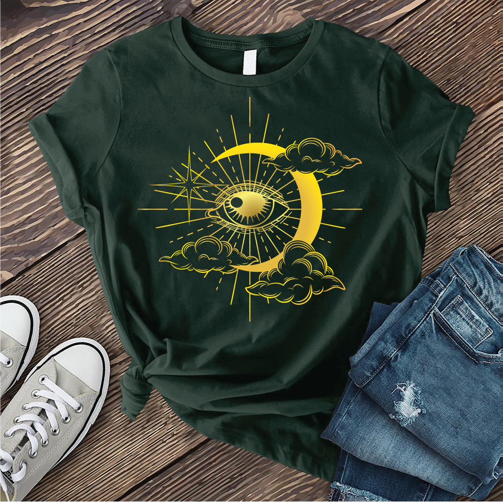 Moon and Eye in the Sky T-shirt