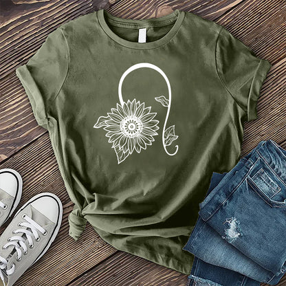 Leo Flower Symbol T-Shirt