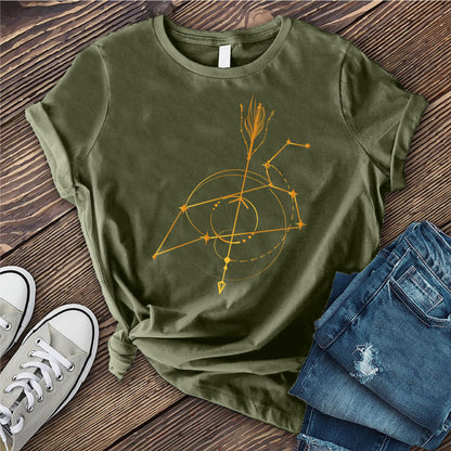 Leo Constellation Arrow T-shirt