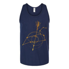 Load image into Gallery viewer, Leo Constellation Arrow Unisex Tank Top
