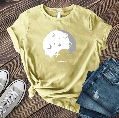 Simple Moon and Cloud T-shirt