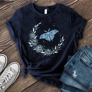 Moth Flower Moon T-shirt