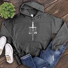Load image into Gallery viewer, Libra Sword Scale Hoodie
