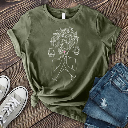Libra Woman with Scale T-shirt