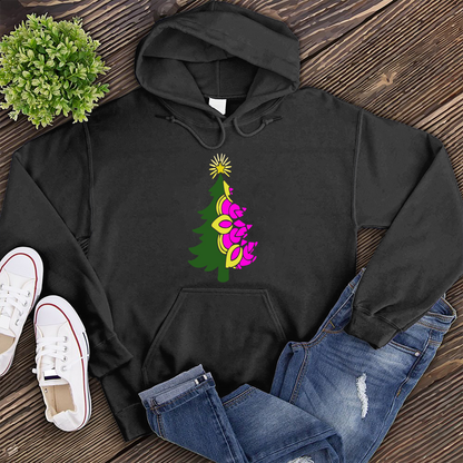 Mandala Christmas Tree Flower Hoodie