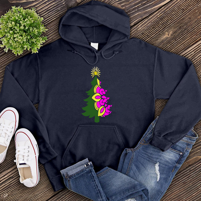Mandala Christmas Tree Flower Hoodie