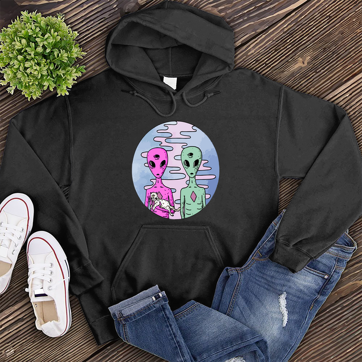 Alien Couple Hoodie tournament's Image