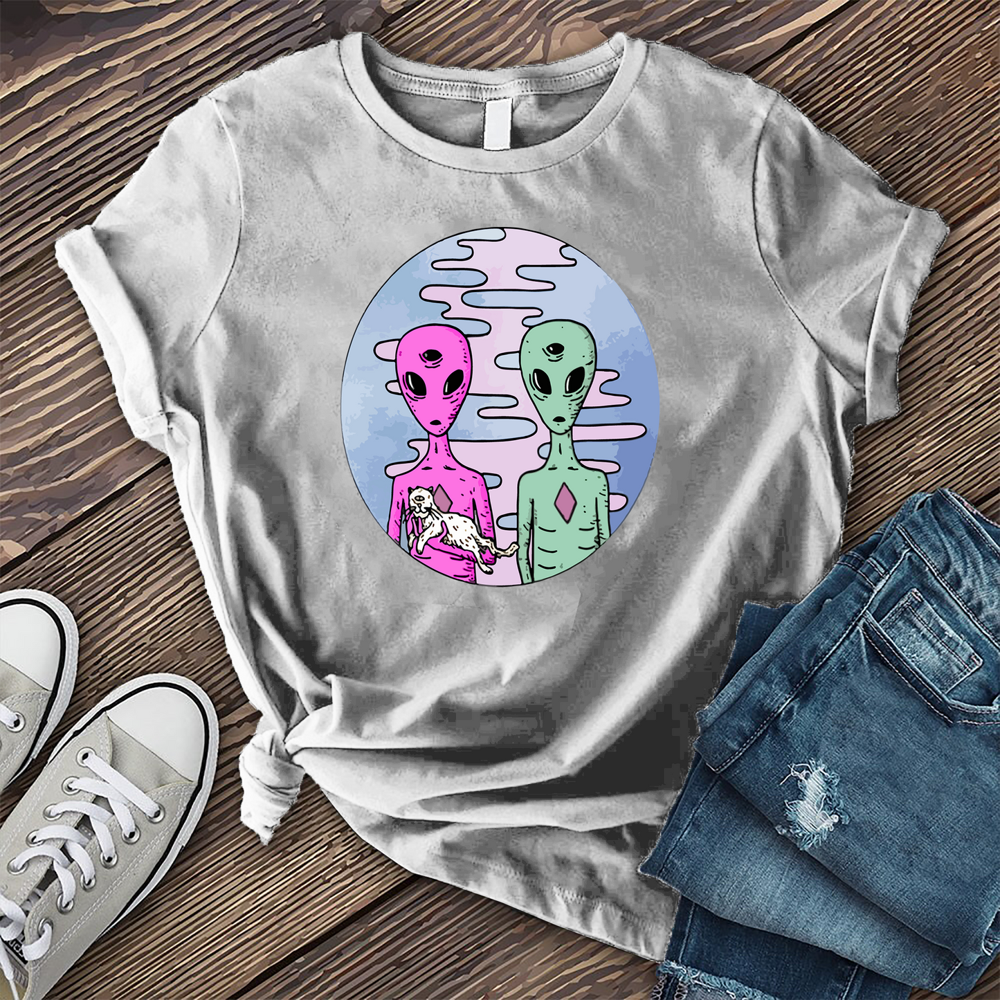 Alien Couple T-Shirt