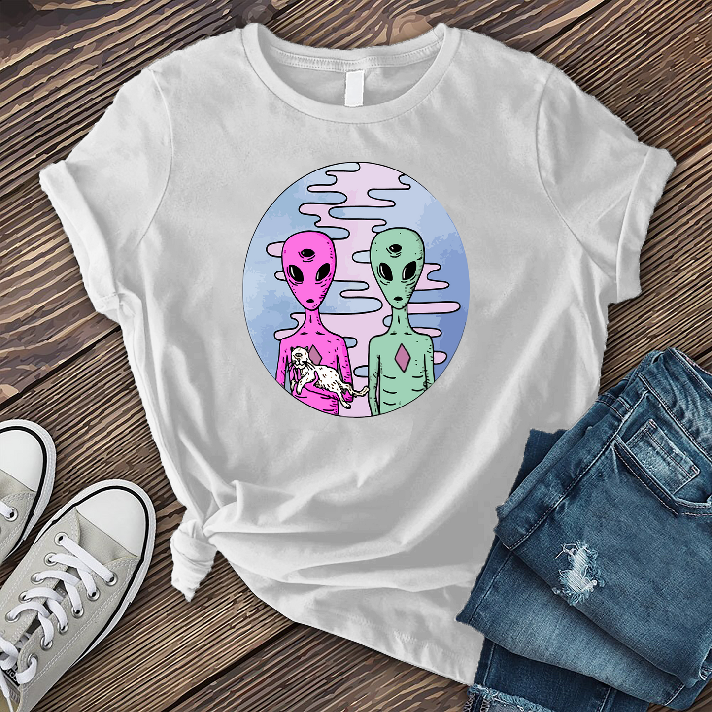 Alien Couple T-Shirt