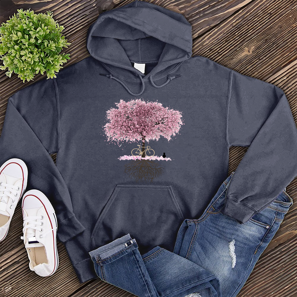 Cosmic Cherry Blossom Tree Hoodie