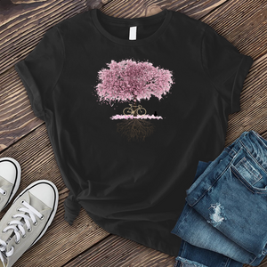 Cosmic Cherry Blossom Tree T-Shirt