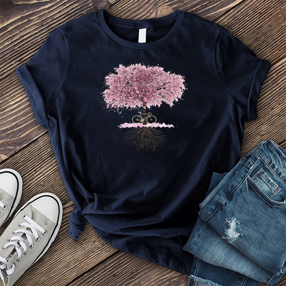 Cosmic Cherry Blossom Tree T-Shirt
