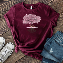 Load image into Gallery viewer, Cosmic Cherry Blossom Tree T-Shirt
