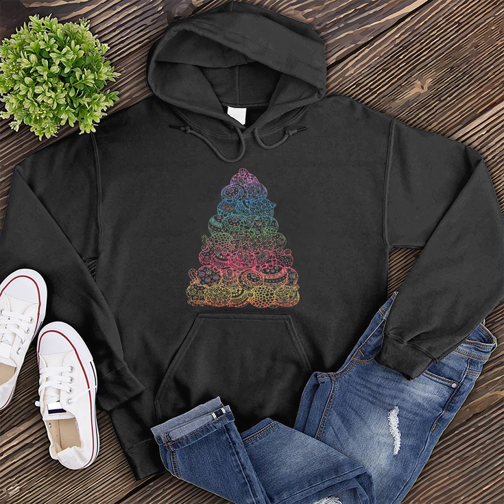 Mandala Christmas Tree Hoodie's Image