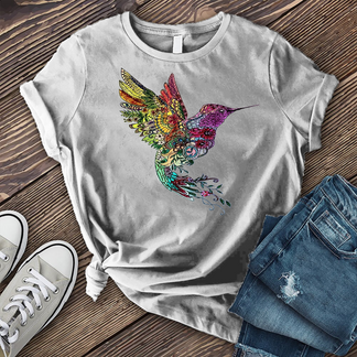 Mandala Humming Bird T-Shirt – Cosmic Clothing Co.