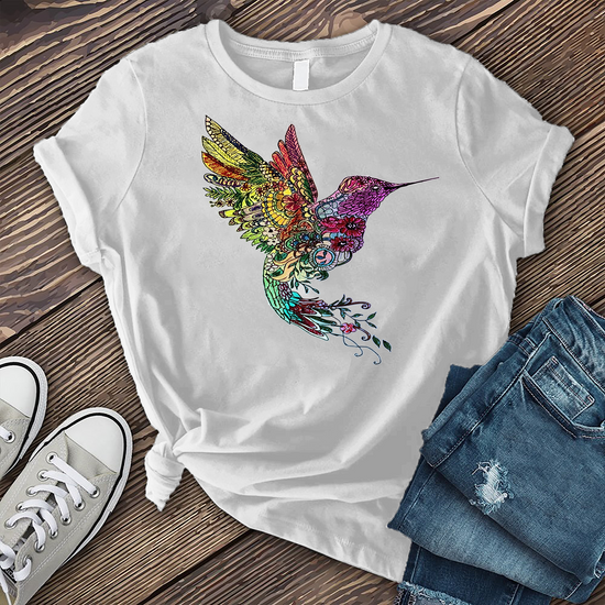 Mandala Humming Bird T-Shirt – Cosmic Clothing Co.