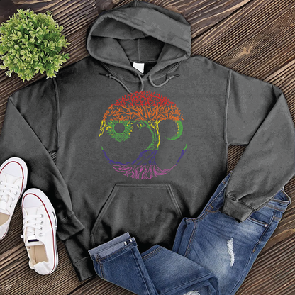 Colorful Celestial Tree Of Life Hoodie