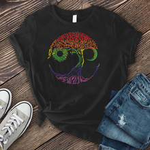 Load image into Gallery viewer, Colorful Celestial Tree Of Life T-Shirt
