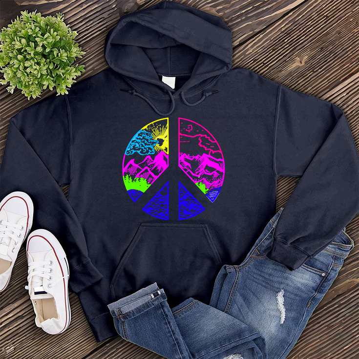 Colorful Peace Hoodie's Image