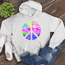 Load image into Gallery viewer, Colorful Peace Hoodie

