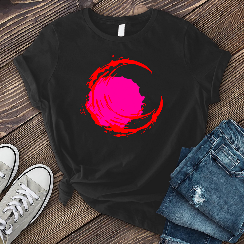 Trippy Moon T-Shirt Image